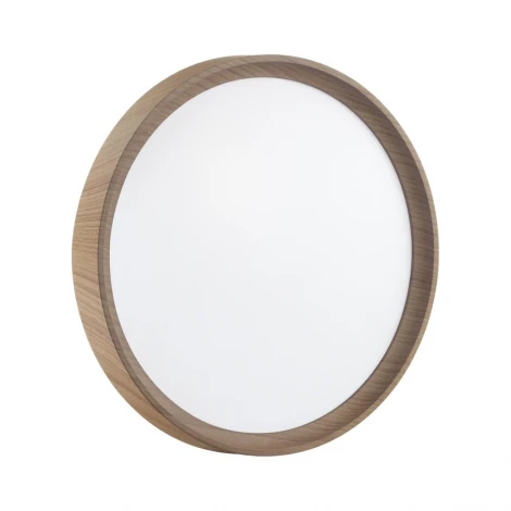 Настенно-потолочный светильник IP43 Sonex Woodi 7603/ELN пластик/св.корич. под дер LED 76Вт 3000/4000/6000K