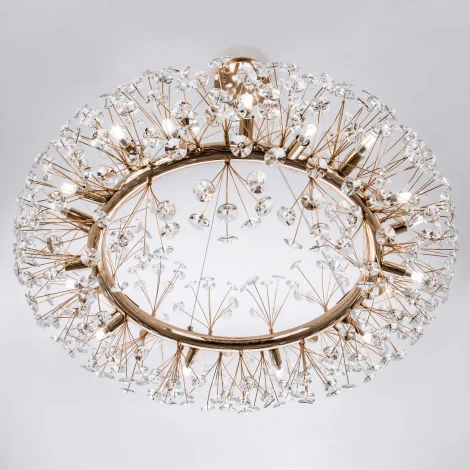 Подвесной светильник хрустальный Modelux MODESTYLE MS.9029.20 GD