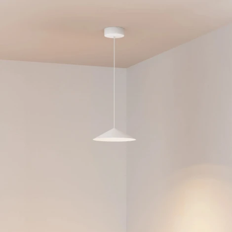 Подвесной светильник светодиодный SP-MAKOTO-R300-10W Warm2700 (WH, 36 deg, 230V, TRIAC) (Arlight, IP20 Металл) 057218