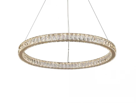 Подвесной светодиодный светильник кольцо Newport 8580 8580/80 C gold