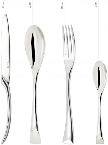 Набор столовых приборов Shark 24 предмета, 6 персон арт. 11/24 11/24 Gottis