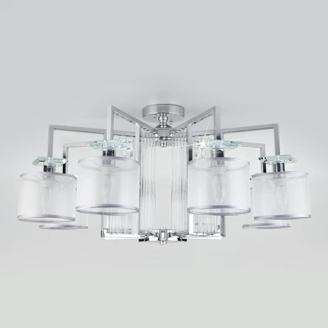 Потолочная люстра Eurosvet Fargo 60123/8 хром Smart