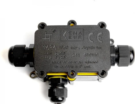 Распределительная коробка (черный) Stekker 49121