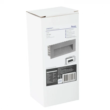 Подсветки для лестниц и ступеней светодиодная встраиваемая Feron LN012-1 51955