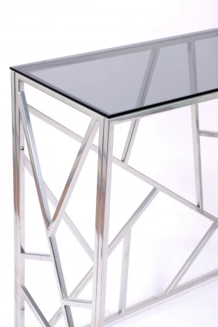 Консольный стол AllConsoles 1051-CS grey серебряный