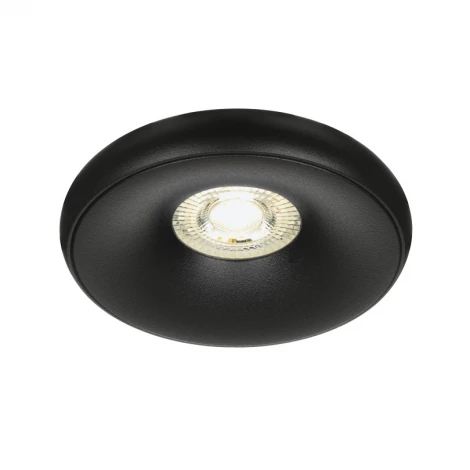 Встраиваемый светильник под лампу MR11 с цоколем GU10 черный Wolta Acento WDL-MR11/05BL-R