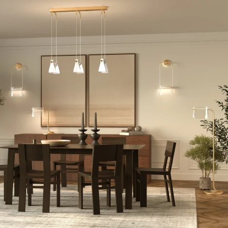 Настольная лампа Maytoni Cabaret MOD170TL-L8BS3K (LED, 220V, выключатель)