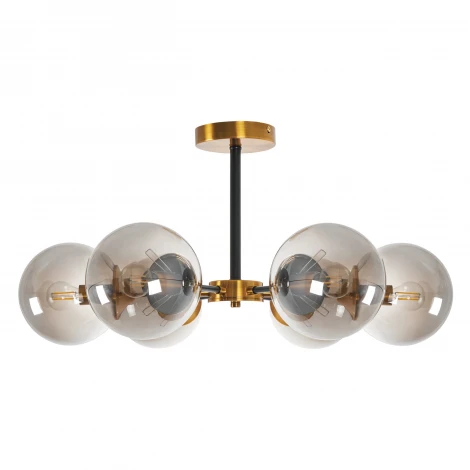 Потолочная люстра на штанге MyFar Fisher MR1741-6C (220V)