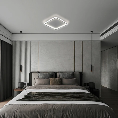 Подвесной светильник Feron 48043 ML1828 MR16 35W черный, золото (220V, на проводе, круглые)