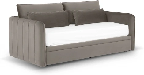 Кушетка Vicari ОГОГО (арт.815004), (Ткань/Серый)