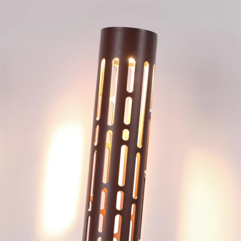 Наземный уличный светильник Novotech Netz 359540 коричневый LED 9W 3000К 220V (круглые, IP65)