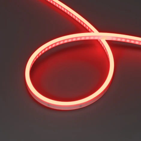 Светодиодная лента герметичная WAVE-SIDE-PU-H120-06x12mm 24V RGB (8 W/m, IP68, 3m, wire x1) (Arlight, Вывод прямой) 052593