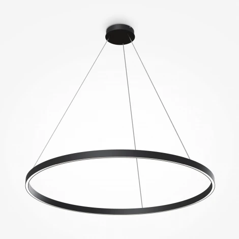 Подвесной светильник Maytoni Rim MOD058PL-L54BK (LED, 220V, на тросе, кольцо)
