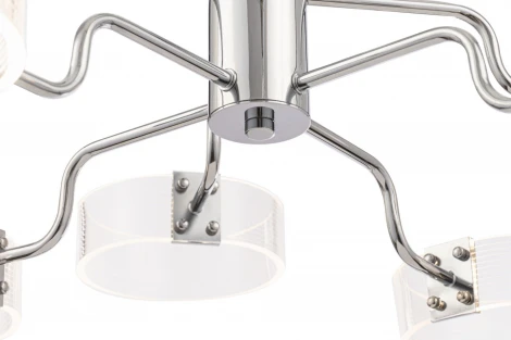 Потолочная люстра на штанге Freya Eva FR6039CL-L64CH (LED, 220V)