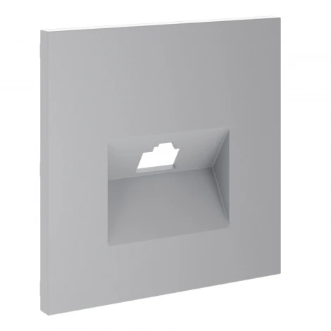 Накладка для розетки компьютерной RJ45 кат.6 (серый) Voltum S70 VLS001316