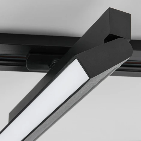 Трековый светильник для однофазного шинопровода черный Вт Elektrostandard Arda 85016/01 (LED, 220V)