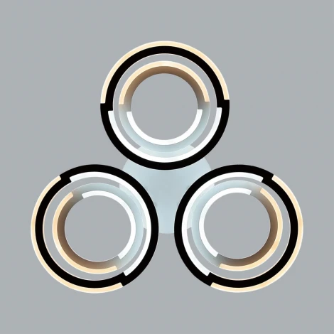 Потолочная люстра Lumion Osaka 8028/80CL белый/белый, металл/акрил с ПДУ LED 80W 3000-6000К 220V