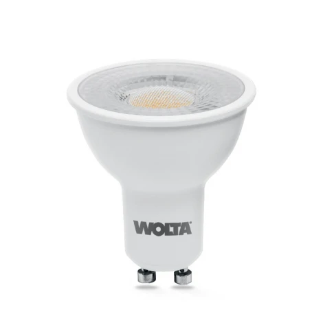 Светодиодная лампа 10Вт 6500K GU10 с линзой Wolta WSTD-PAR16-220V10W6KGU10-L