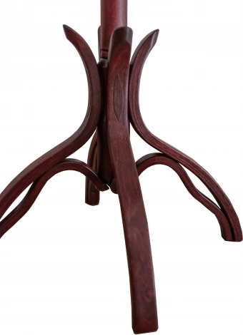 Вешалка напольная В 12Н махагон от фабрики Mebelik