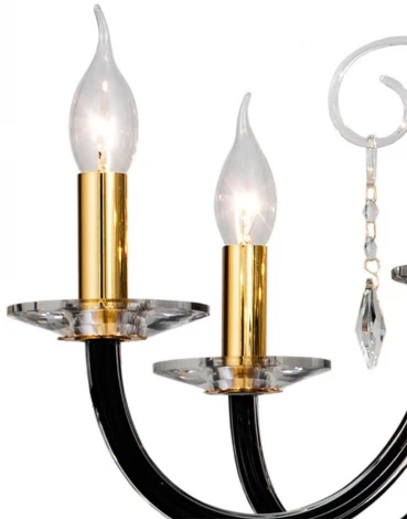 Подвесная люстра Lumien Hall Лотер 2025/8H-BKGD