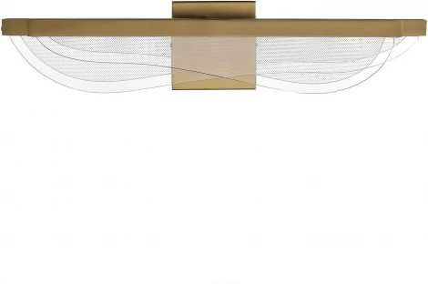 Настенный светильник ST Luce Fesale SL6509.201.01 Золотистый/Прозрачный LED 1*18W 4000K (220V)