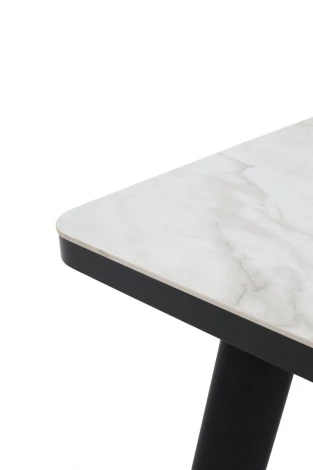 Стол НОРД 140 ОНИКС, керамика / Черный каркас M-City 64764