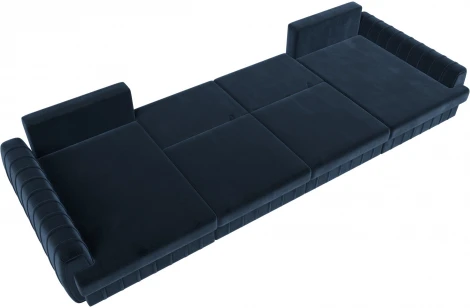 Диван П-образный Лига-057 НПБ Лонг Лига Диванов (Велюр) арт.129334