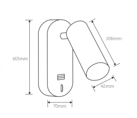 Спот Freya PointOne FR10001WL-L4B