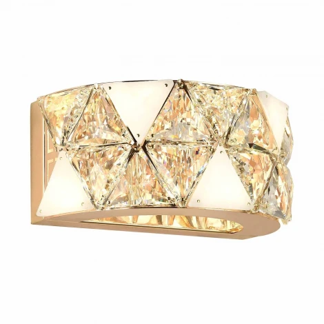 Бра светодиодное хрустальное с регулировкой цветовой температуры Modelux ML.6982.230P GD