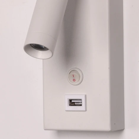 Спот для чтения с выключателем De City Стаут 702022401 (LED, 220V)