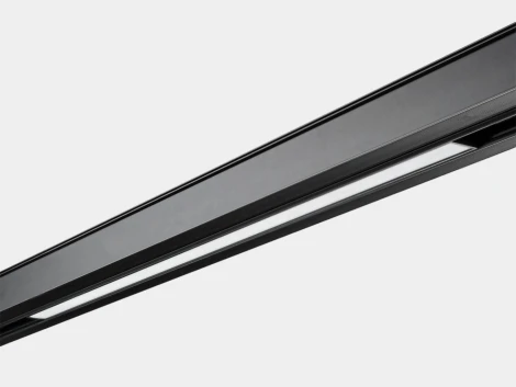 Трековый светильник магнитный светодиодный линейный матовый черный 12Вт 48V 4000К Lumker SY-LINK SY-LINK-600-BL-12-NW