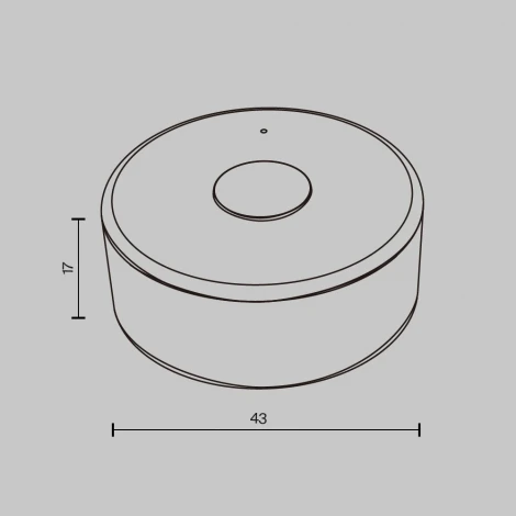 Пульт для светодиодной ленты DIM 1 зона Maytoni 711037