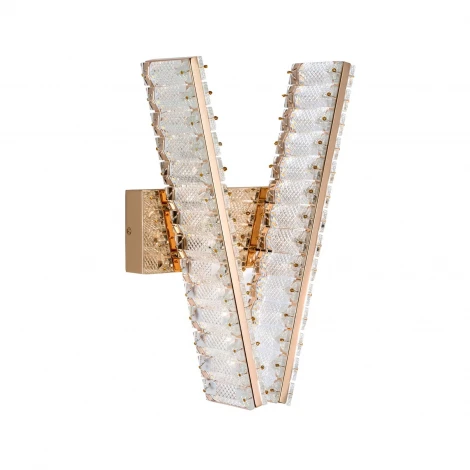 Бра светодиодное хрустальное с регулировкой цветовой температуры Modelux MODELUX ML.751.02 GD