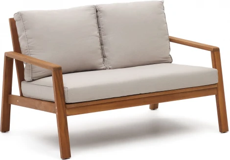 Frares Комплект 2-местный диван, 2 кресла и журнальный столик из массива акации La Forma (ex Julia Grup) арт.158152