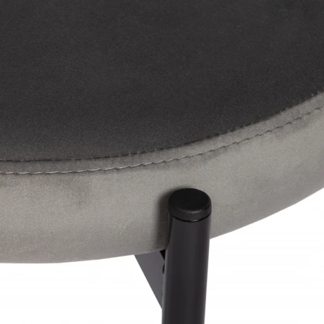 Стул REVO (mod. 7033) (Ткань,Металл /Серый,Черный)