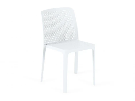 Комплект стульев Bottega 4 шт. ОГОГО Обстановочка! 966341 (Пластик/Белый)