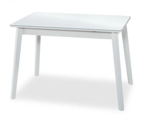 Обеденный стол Bosco Белый Стекло белое VEBI