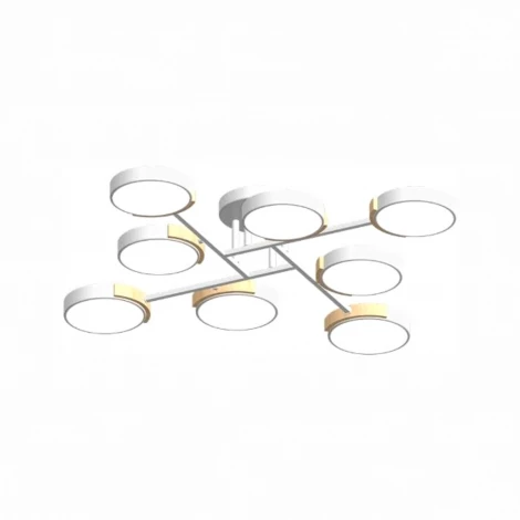 Потолочная люстра светодиодная на штанге LED4U LED4U L3212-840 WH