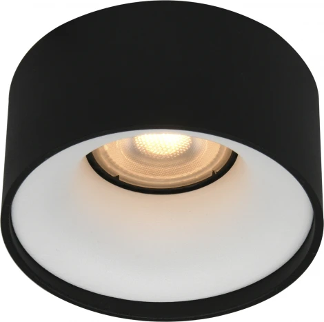 Встраиваемый светильник ST Luce ST260.458.01 Черный GU10 1*50W 220V (круглые)