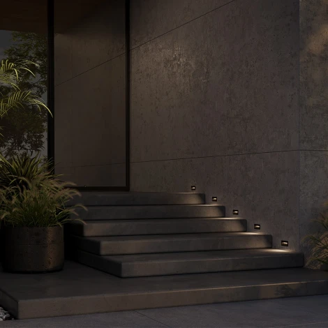 Подсветка для лестниц и ступеней Maytoni Outdoor Futo O512SL-L3B3K