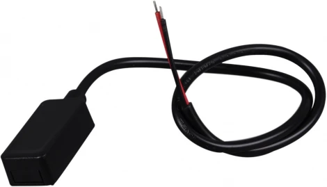 Подводы питания для магнитного шинопровода Reluce RL 06204 power end connector BK (48V)