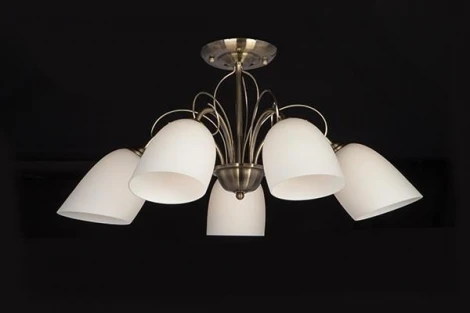 Потолочная люстра Eurosvet Stefanie 30107/5 античная бронза (220V)