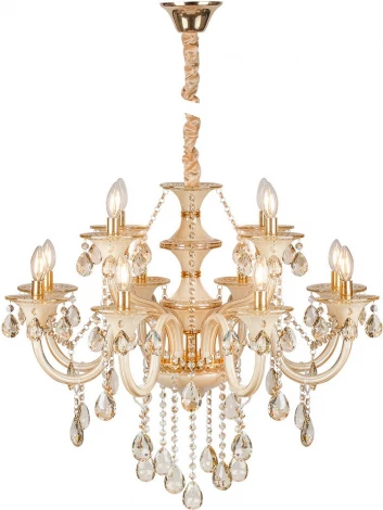 Подвесная люстра AM Group KAMILA KAMILA SP8+4 GOLD