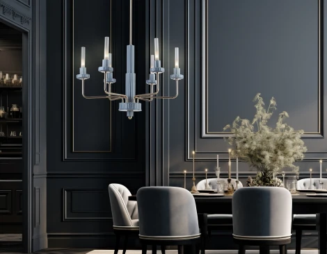 Потолочная люстра светодиодная на штанге Ambrella High Light LH53124