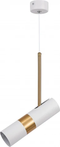 Подвесной светильник ЭРА PL33 WH/GD (220V, на проводе)