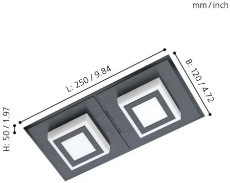 Потолочный светильник Eglo Masiano 1 99362