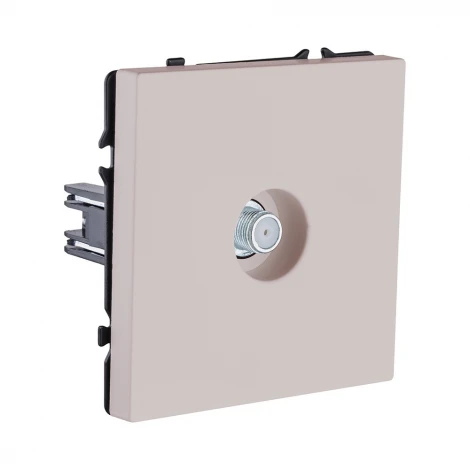 Розетка TV кашемир матовый Kollinger Eclipse EC-020CM