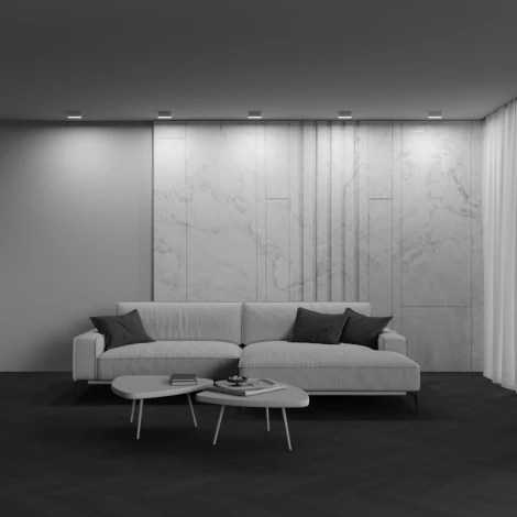 Потолочный линейный светильник светодиодный Maytoni Basis C068CL-12W3-6K-W (220V)