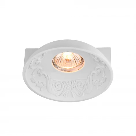 Встраиваемый точечный светильник Maytoni Gyps Classic DL278-1-01-W