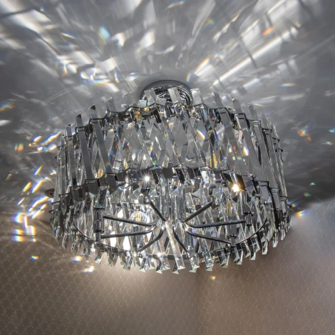 Подвесная люстра Citilux Ингвар CL334281 (220V, на цепи, круглые)